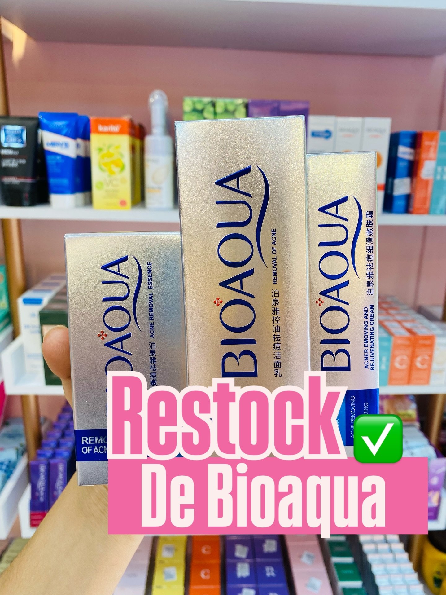 Mis emprendedoras Nubeeeee!
Nos llegó COLECCIÓN DE BIOAQUA más de 80 referencias y productos NUEVOOOOS!!🥳🥳🥳

📦 Envíos a todo Colombia CONTRAENTREGA
🛵 Domicilios en Medellín EL MISMO DÍA
🛍️ Ventas al por mayor desde 1 unidad
⚡️ CRÉDITO VIRTUAL EN 5 MINUTOS
📲 Pide por WhatsApp o en nuestra página web
📚 Solicita nuestro catálogo actualizado
📍 Visítanos en Medellín: Calle 34B #66A-14 – Laureles Conquistadores

👇 ¡Todo lo que amas en un solo lugar!
💄📦🫶✨
#maquillaje #maquillajemedellin #tiendademaquillajemedellin #maquillajealpormayor #mayoristasdemaquillaje #nuberosatienda